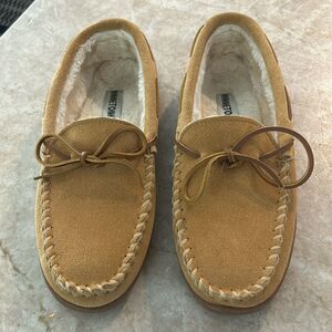 Minnetonka Men’s Hard Sole Moccasins